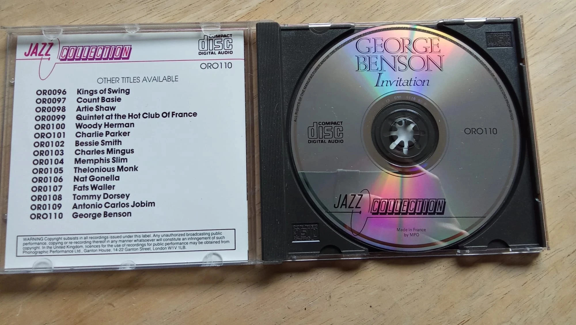 George Benson, Invitation – photo 2